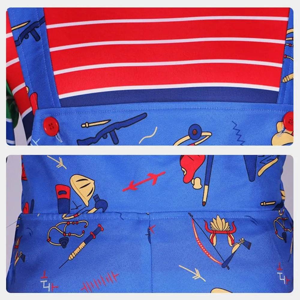 Seed of Chucky Halloween Cosplay Costume Outfits Suit Adult kids - zzcosplay