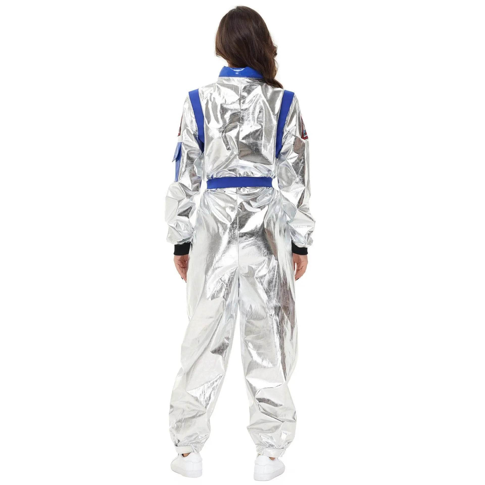 Space Suit Astronaut Couples Costume Carnival Halloween For Women Men - zzcosplay
