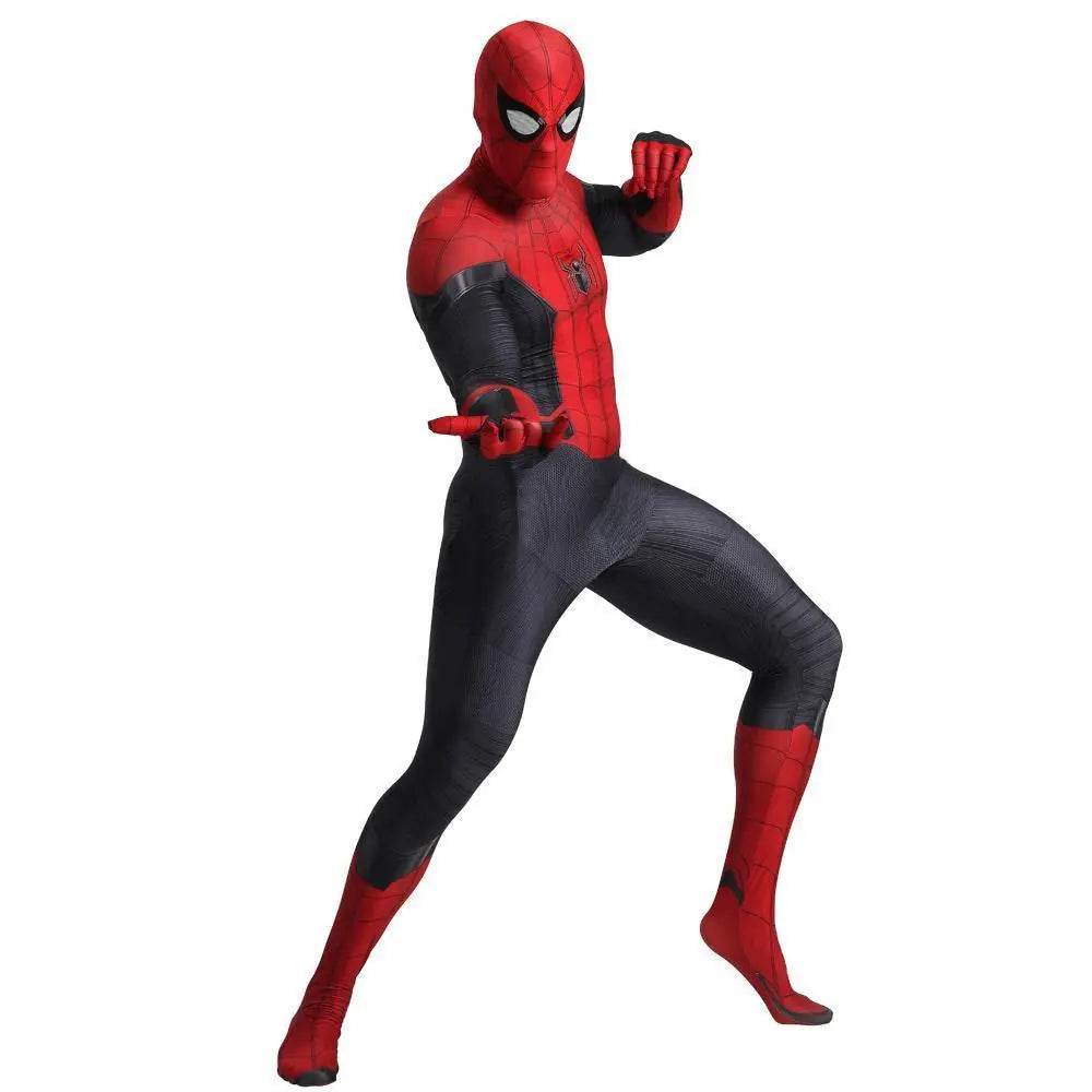 Spider-Man Far From Home Peter B Parker Cosplay Costume Halloween Outfits Bodysuit For Adult Kids - zzcosplay