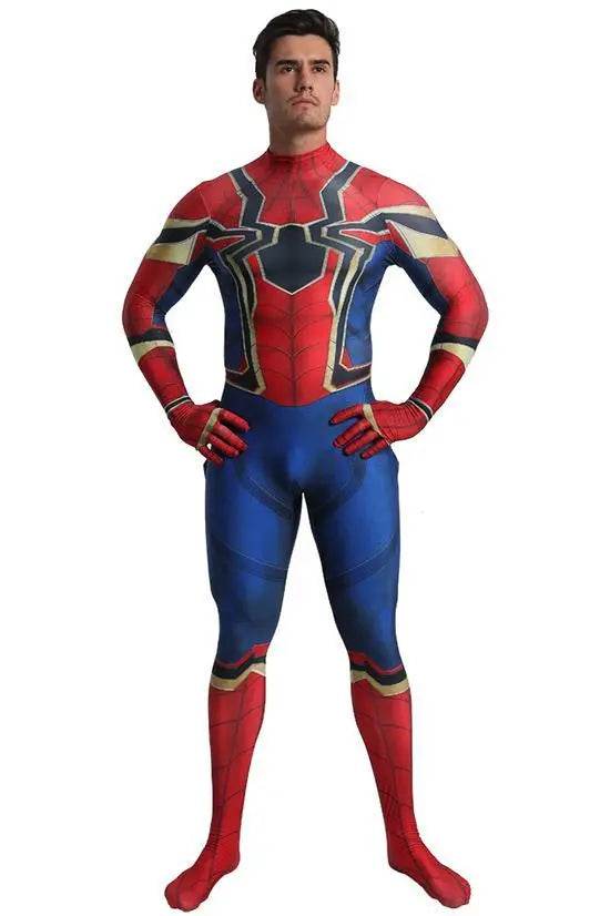 Spider-man Peter B Parker Party Cosplay Costume Zentai Jumpsuit Halloween - zzcosplay