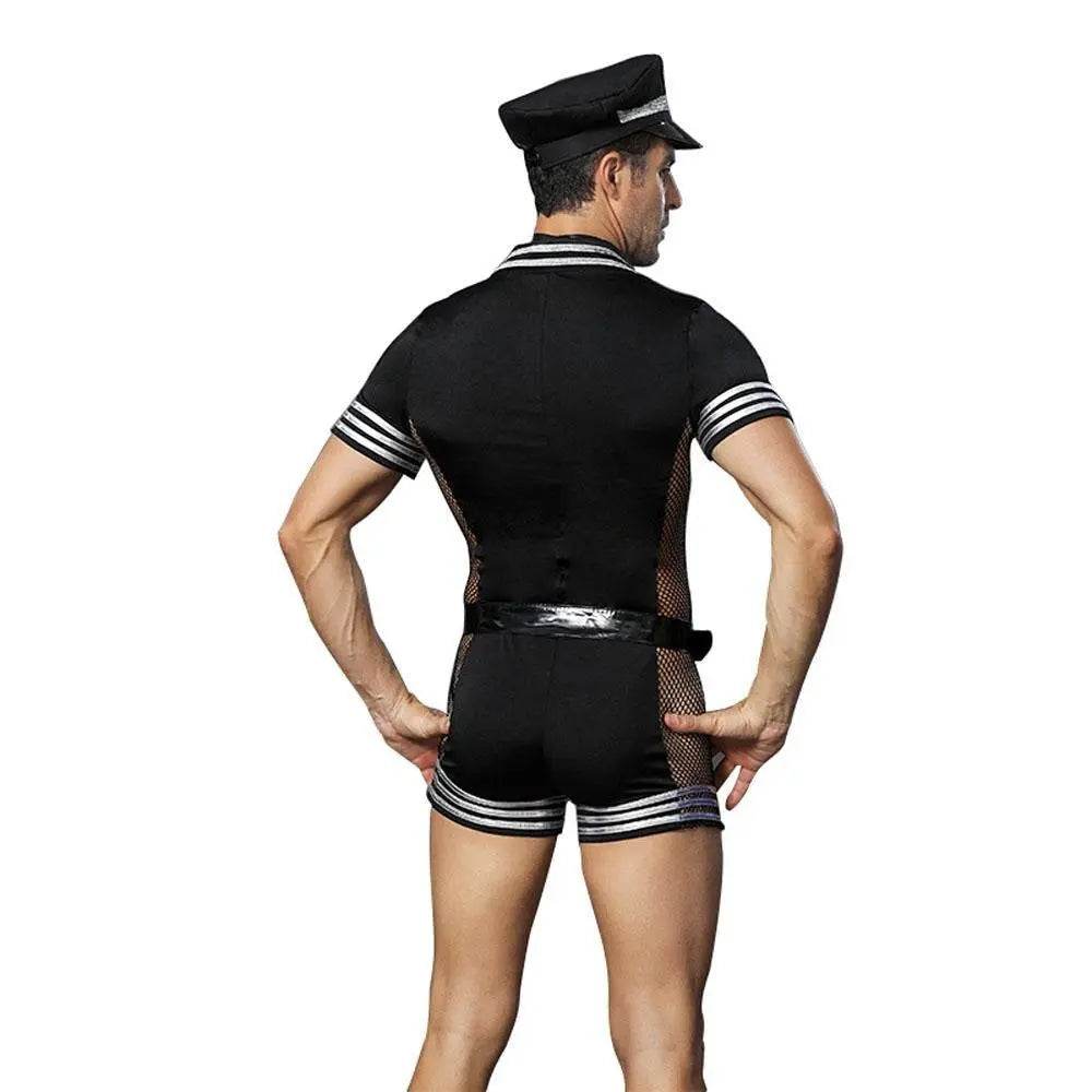 Stag Do Party Fancy Dress Costume Police Sailor Jumpsuit For Men - zzcosplay