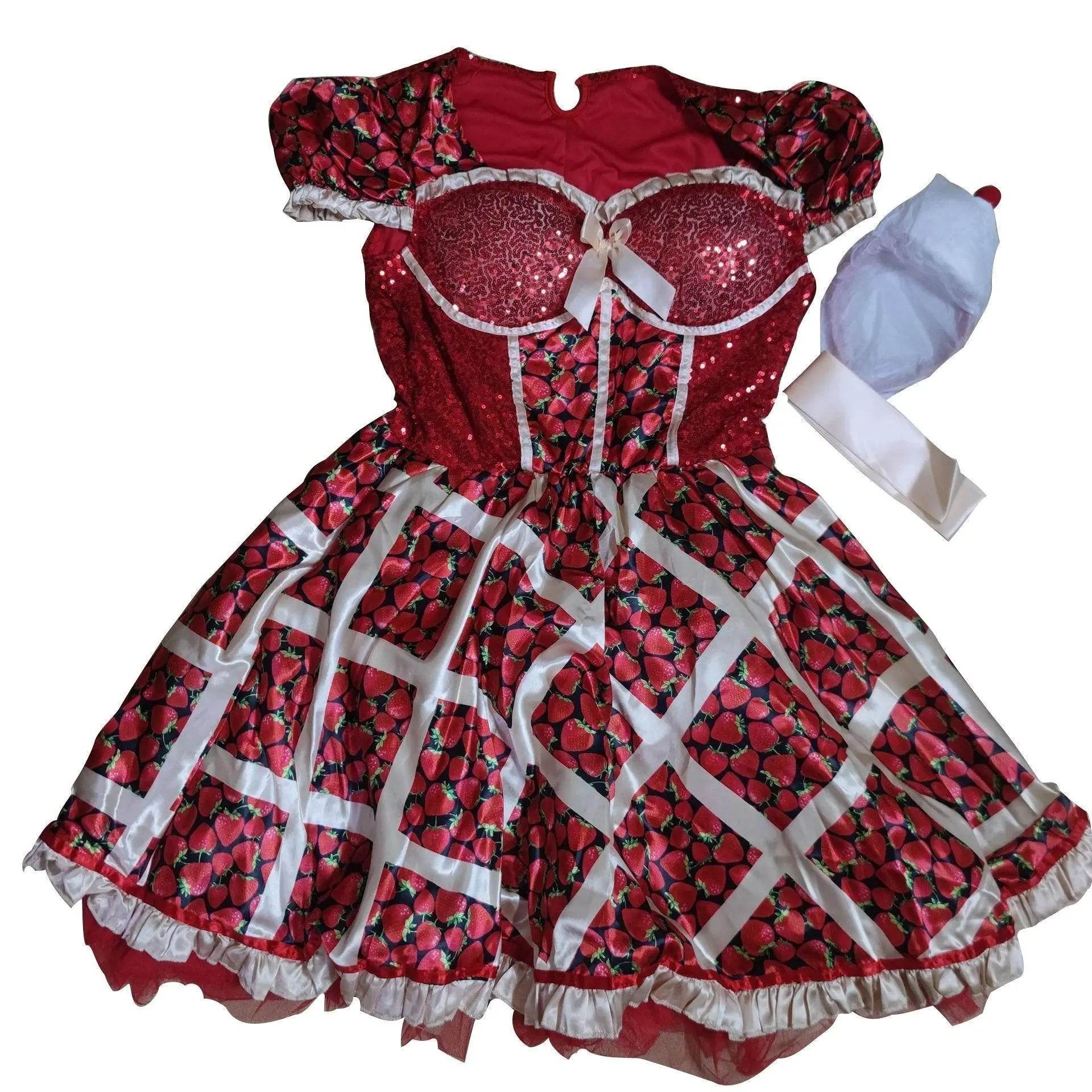 Strawberry Costume Women Dress - zzcosplay