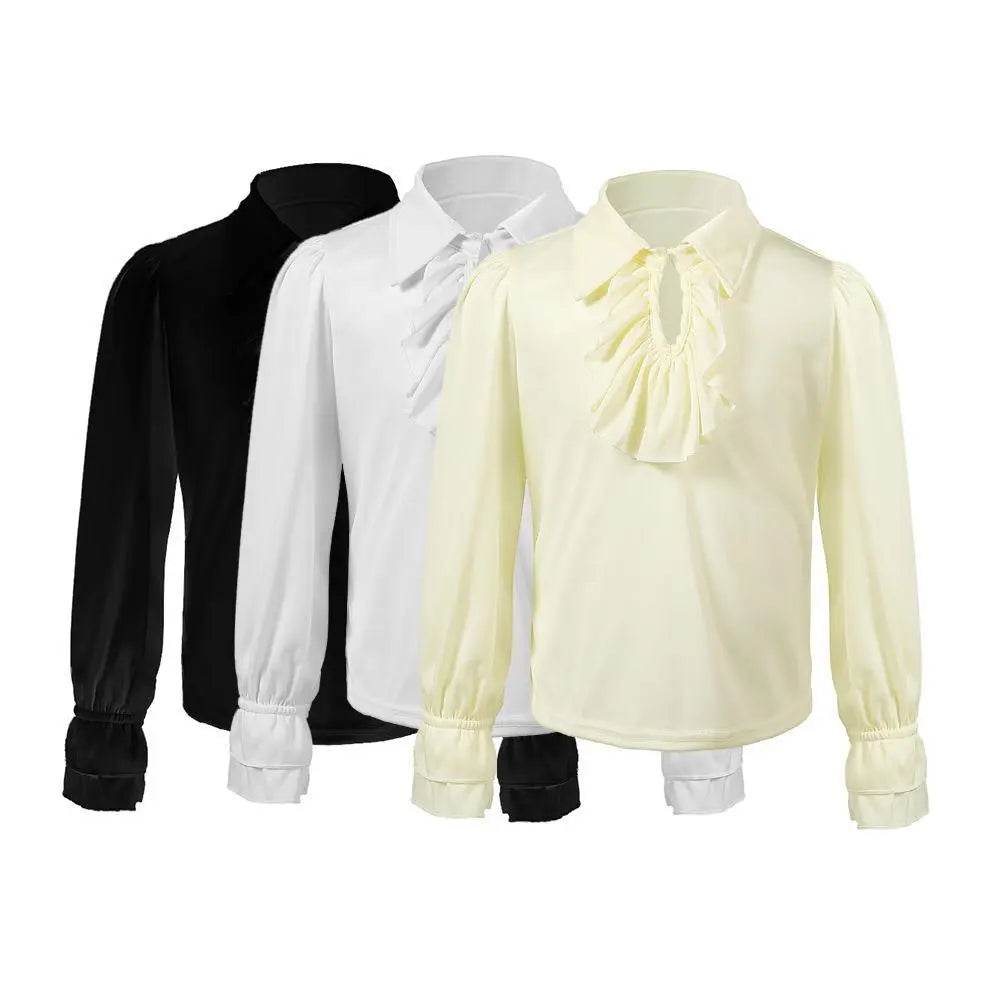 Vampire renaissance victorian pirate costume knight Children Halloween carnival for kids - zzcosplay