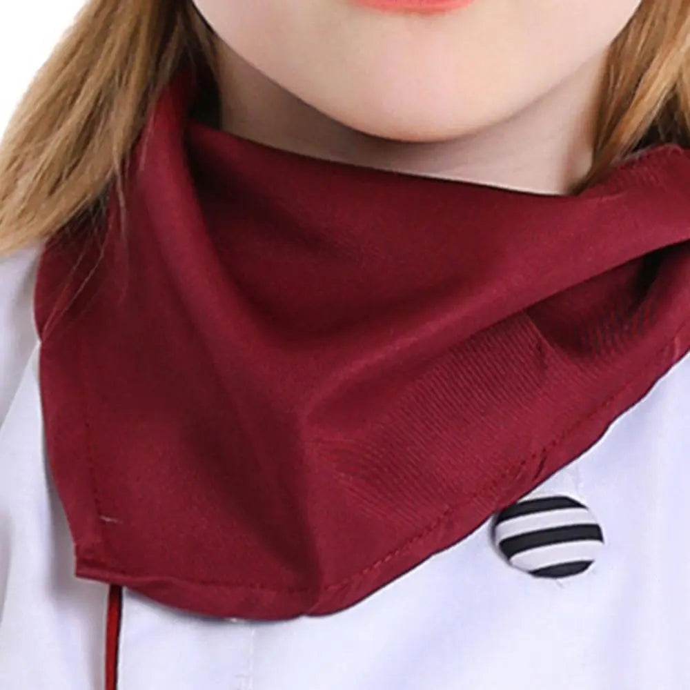 Western pastry chef costume for Kids Apron and Hat Set Cooking Baking - zzcosplay