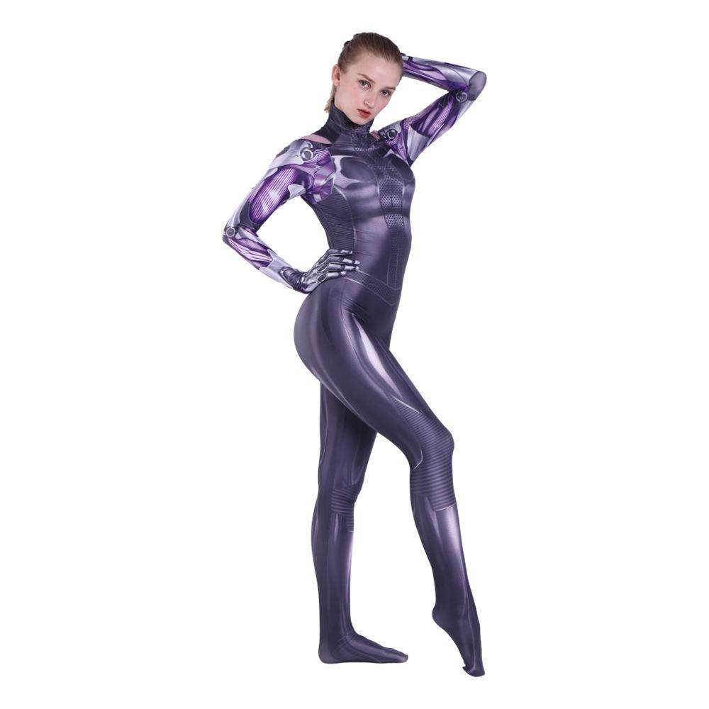 Alita Battle Angel 3D Print Cosplay Costume Adult Kids Jumpsuit for Parties Photoshoots - zzcosplay