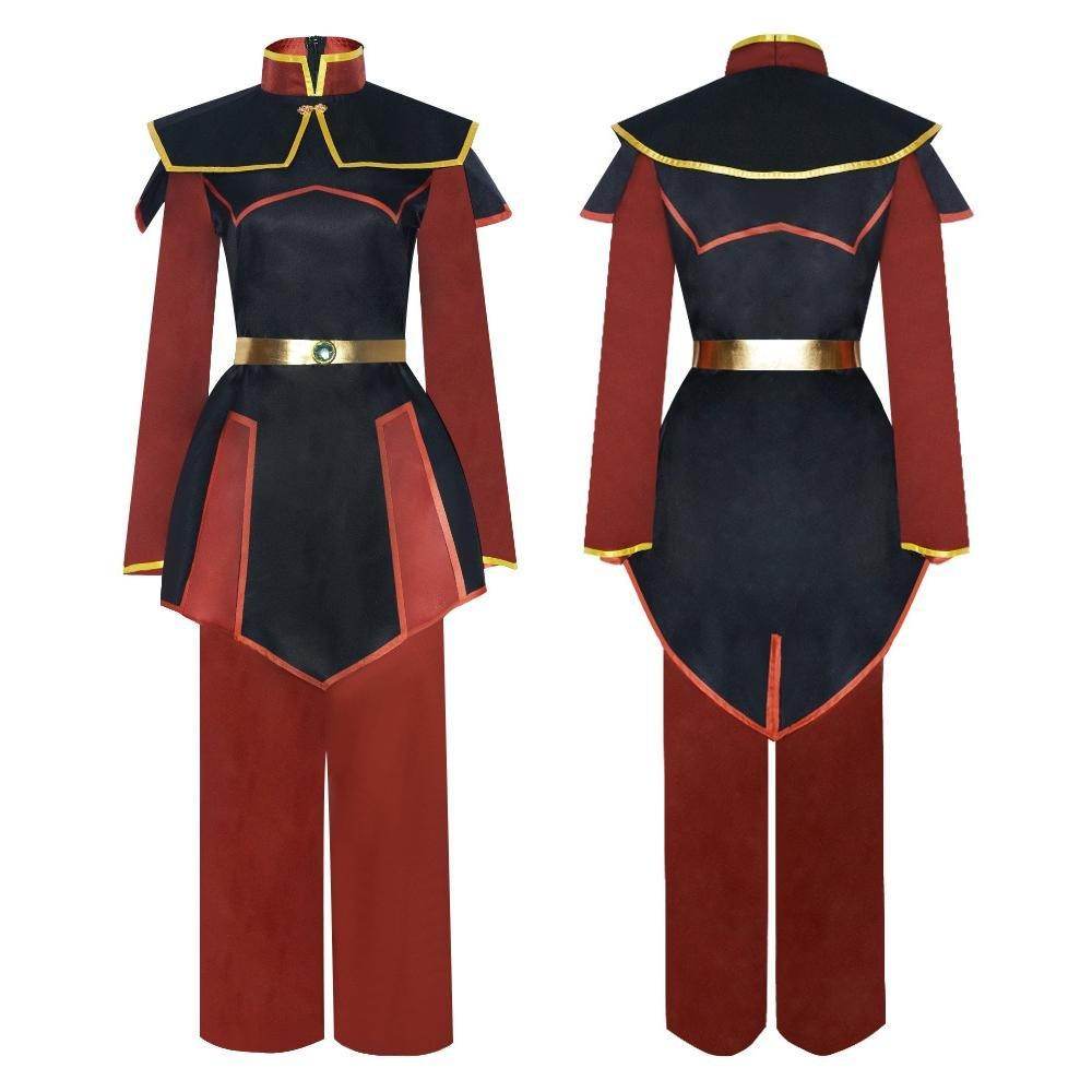 Avatar: The Last Airbender Azula Comic-con two dimensional cosplay Costume - zzcosplay