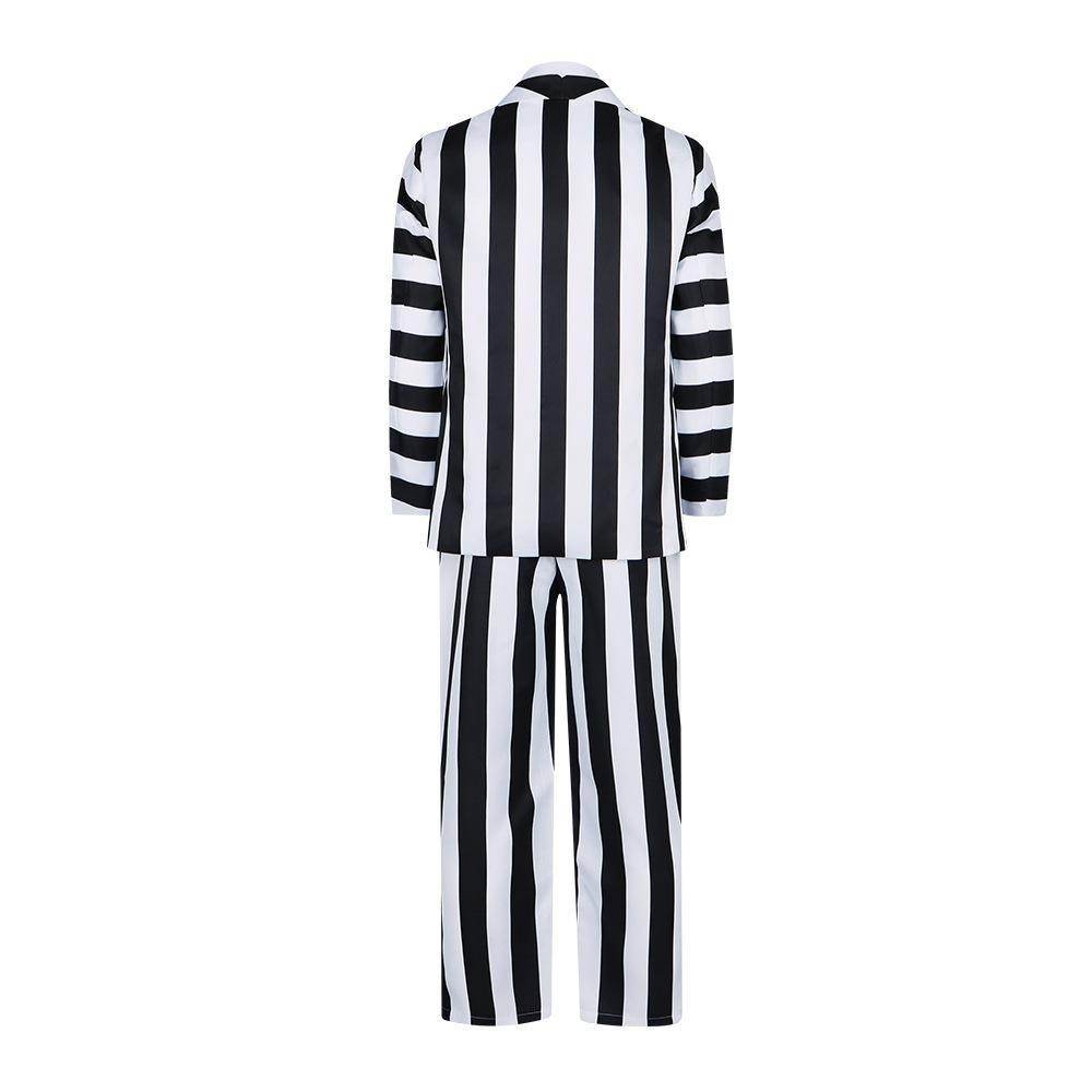 Beetlejuice 2 Michael Keaton Costume Party Halloween Suit - zzcosplay