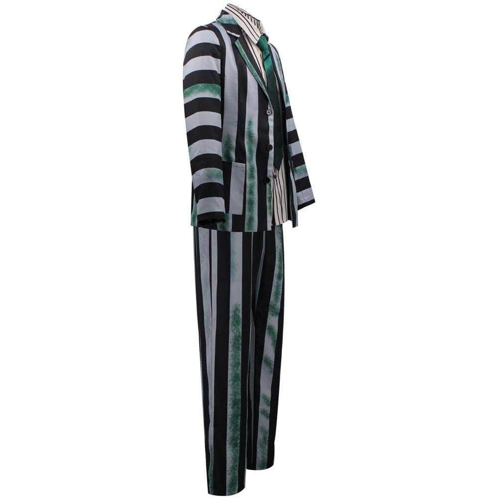 Beetlejuice 2 Michael Keaton Costume for men Party Halloween Suit - zzcosplay