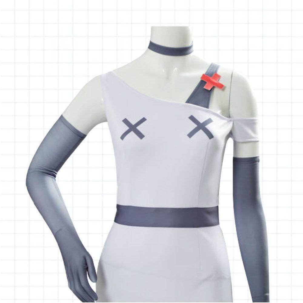 Black White Hazbin Hotel Adult Cosplay Costume Outfits Halloween Carnival Suit - zzcosplay