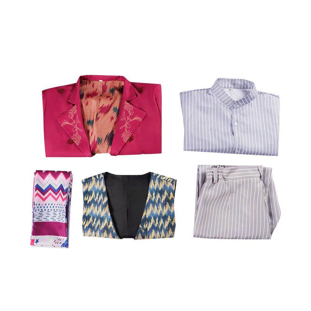 Charlie and the Chocolate Factory Wonka Cosplay Costume Outfits Halloween Carnival Suit - zzcosplay