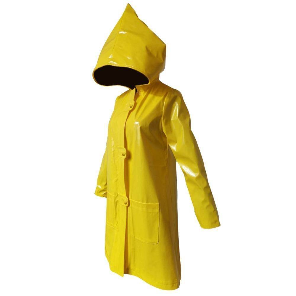 Coraline Little Nightmares cosplay six halloween horror yellow costume Raincoat - zzcosplay