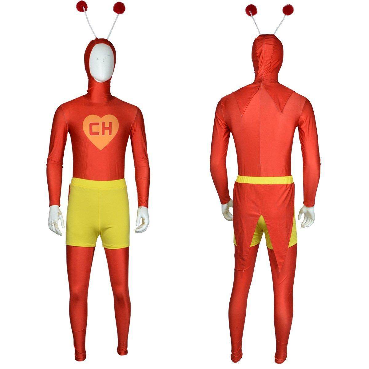 El Chapulín Colorado Cosplay Costume Chespirito4 The Red Grasshopper - zzcosplay