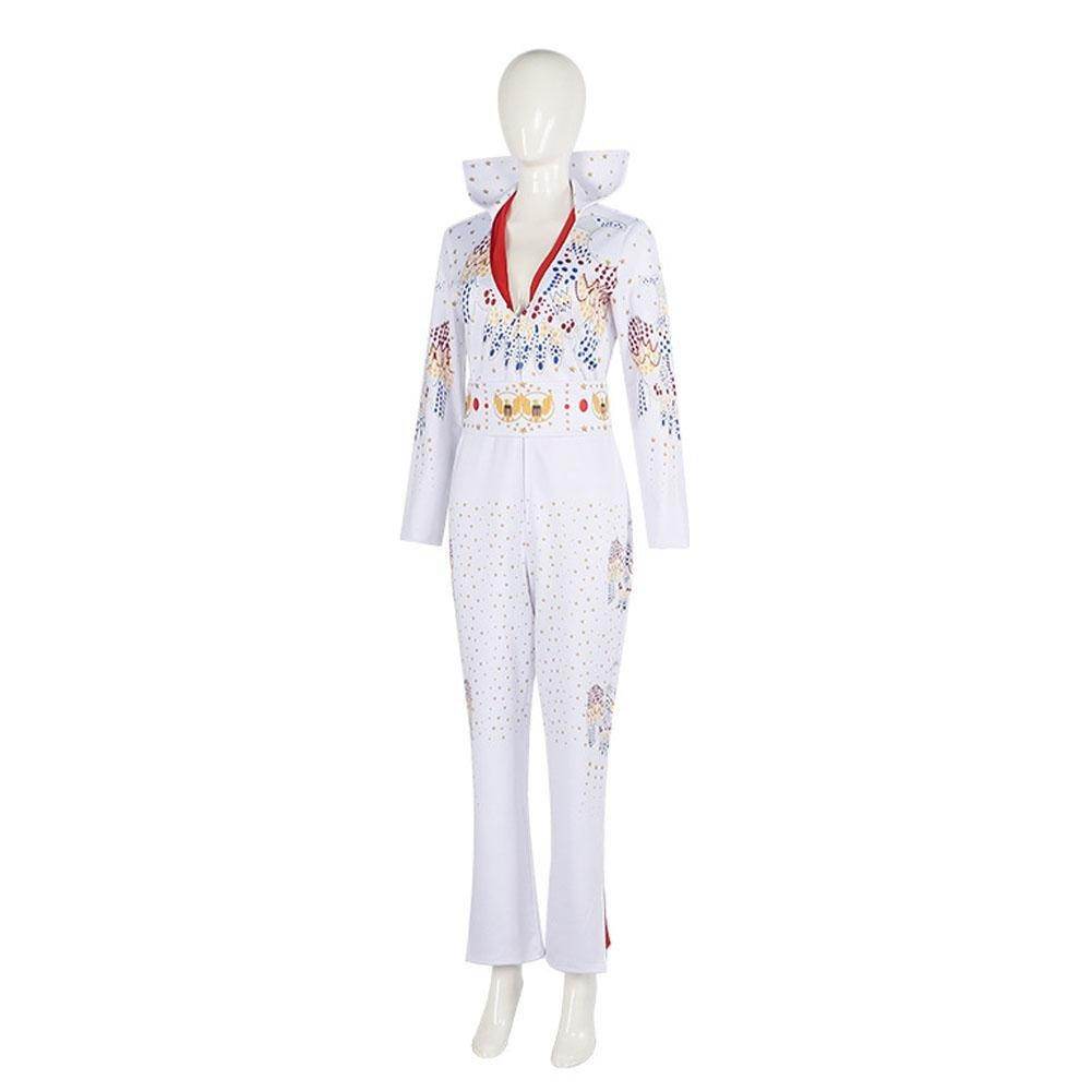 Elvis Presley Rock Singer Cosplay Costume for Halloween and Stage Performances Adult and Children - zzcosplay