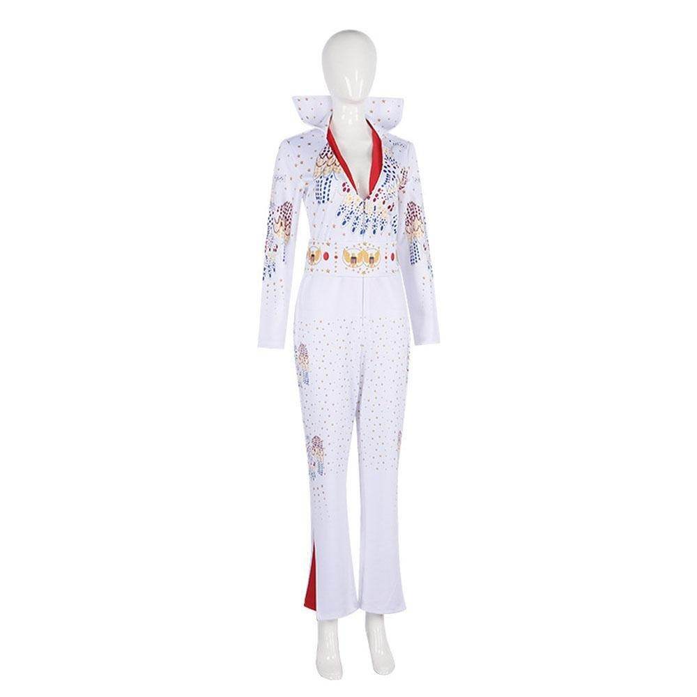 Elvis Presley Rock Singer Cosplay Costume for Halloween and Stage Performances Adult and Children - zzcosplay