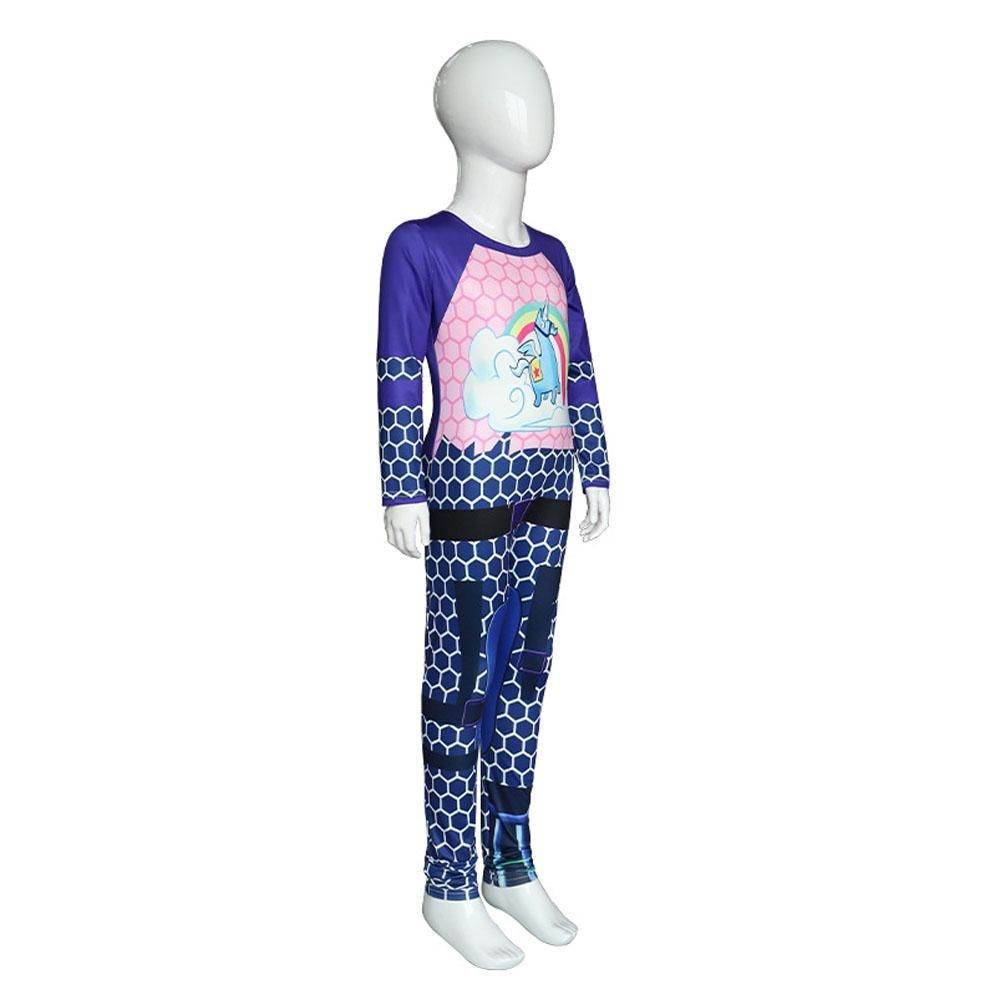 Fortnite Unicorn Costume Jumpsuit for Kids - zzcosplay