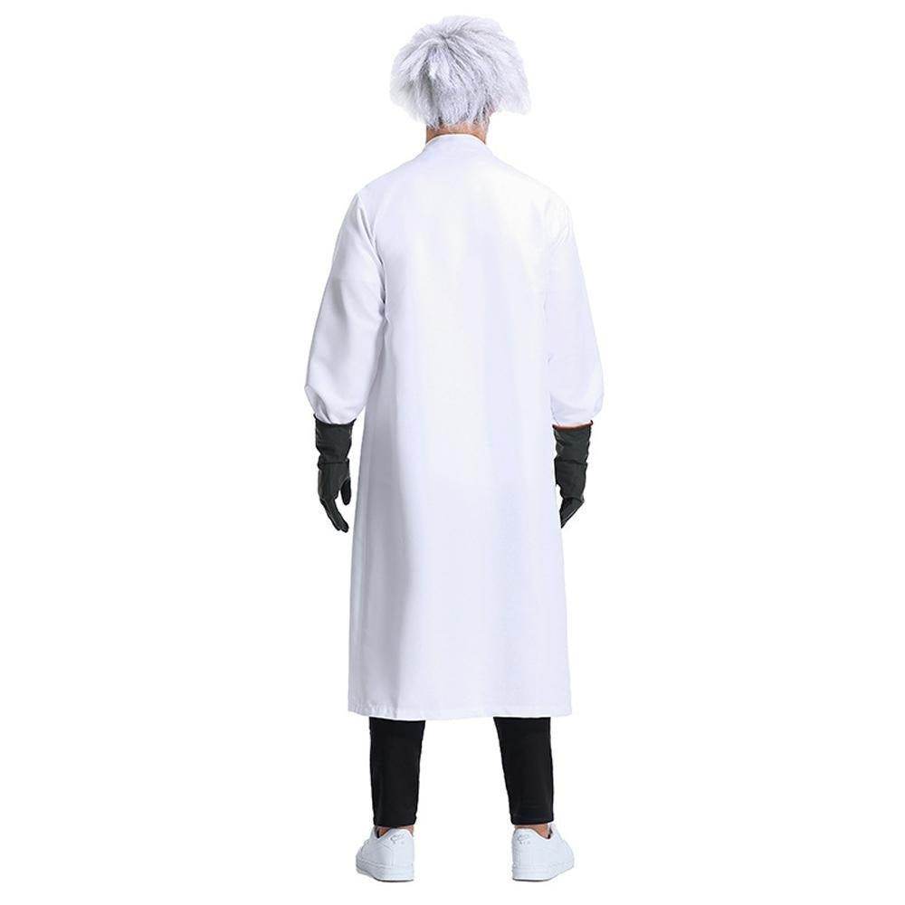 Frankenstein Mad scientist Professional Lab Coat Halloween Party Cosplay Set - zzcosplay