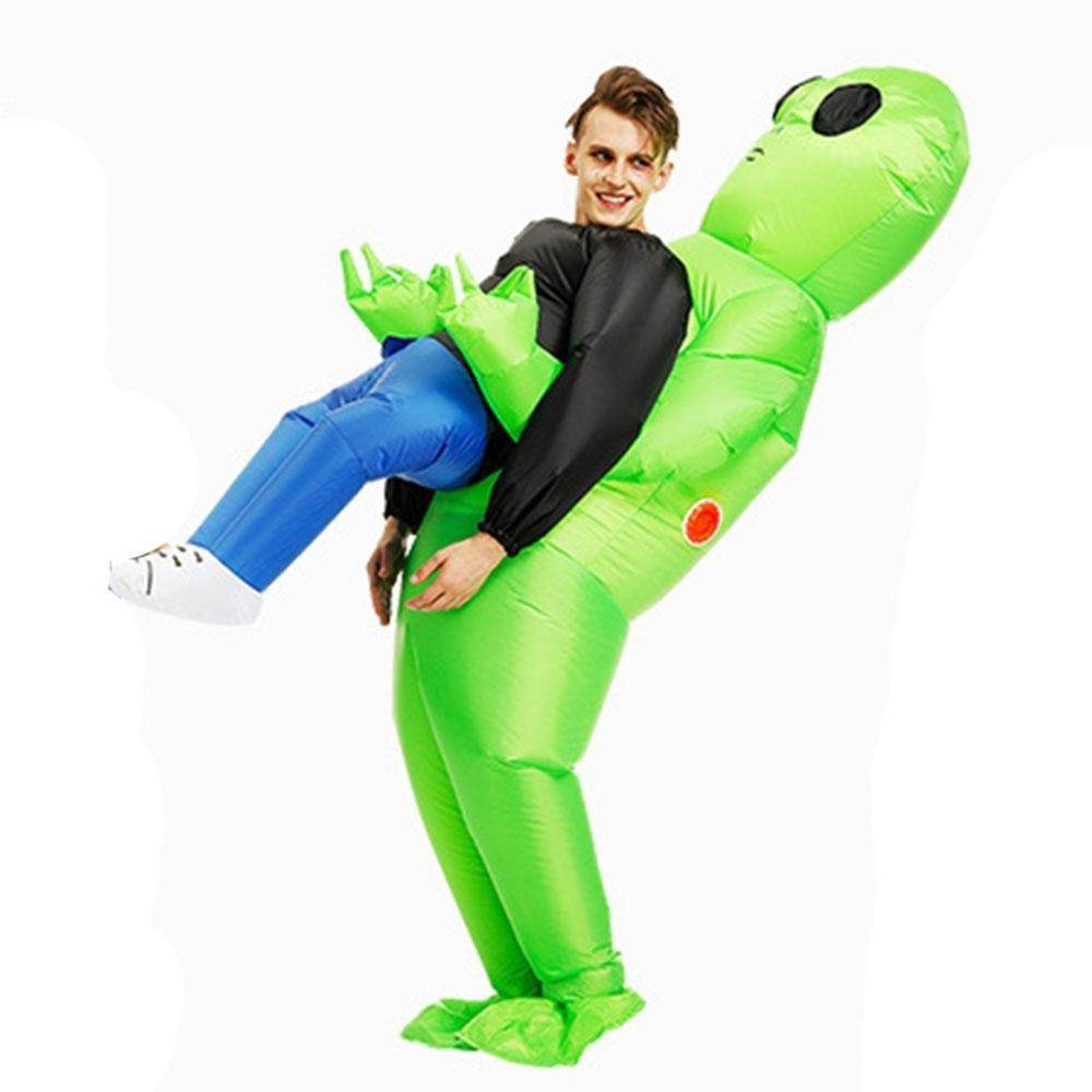 Funny inflatable Alien costume Halloween Party for Adult Kids - zzcosplay
