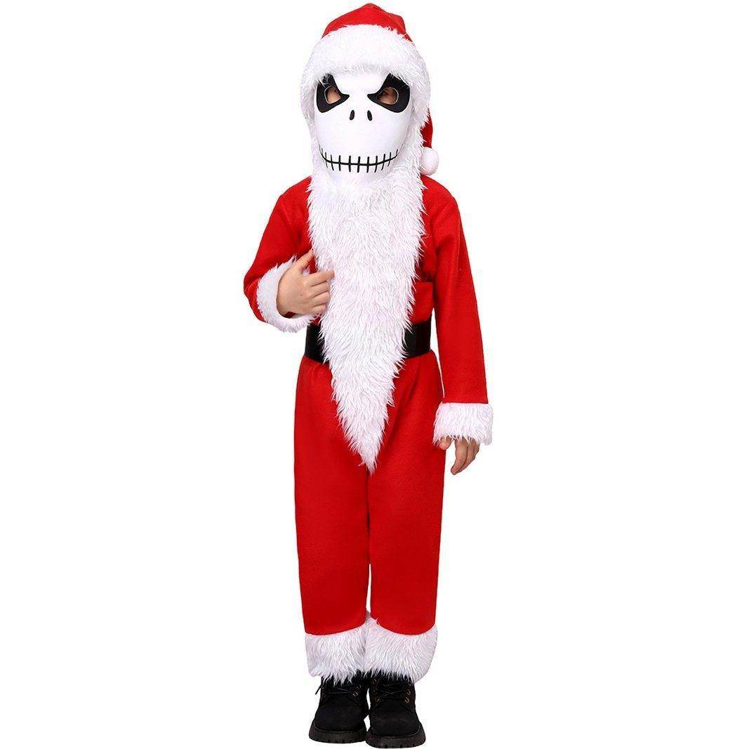 jack skellington in santa suit The Nightmare Before Christmas Party Costume - zzcosplay