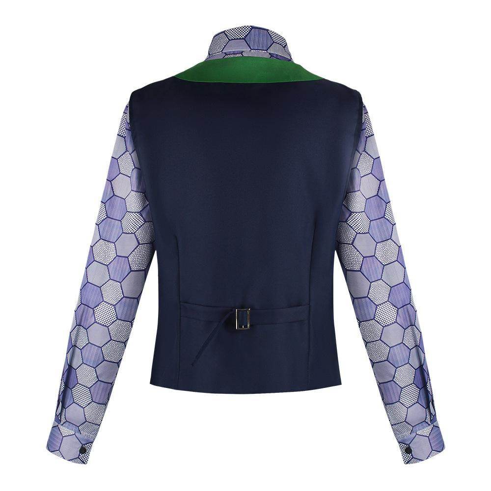 Joker Costume Heath Ledger Dark Knight Arthur Fleck Cosplay Shirt - zzcosplay