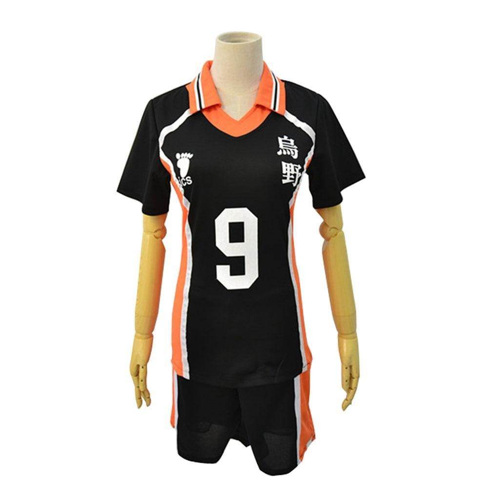 Karasuno Uniforms Anime Haikyu!! Cosplay Costumes Carnival Party Full Set - zzcosplay