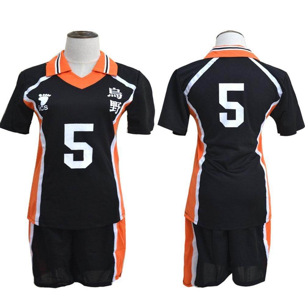 Karasuno Uniforms Anime Haikyu!! Cosplay Costumes Carnival Party Full Set - zzcosplay