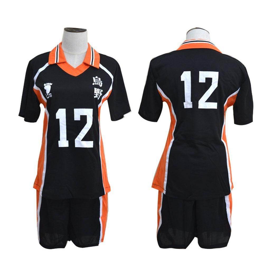 Karasuno Uniforms Anime Haikyu!! Cosplay Costumes Carnival Party Full Set - zzcosplay