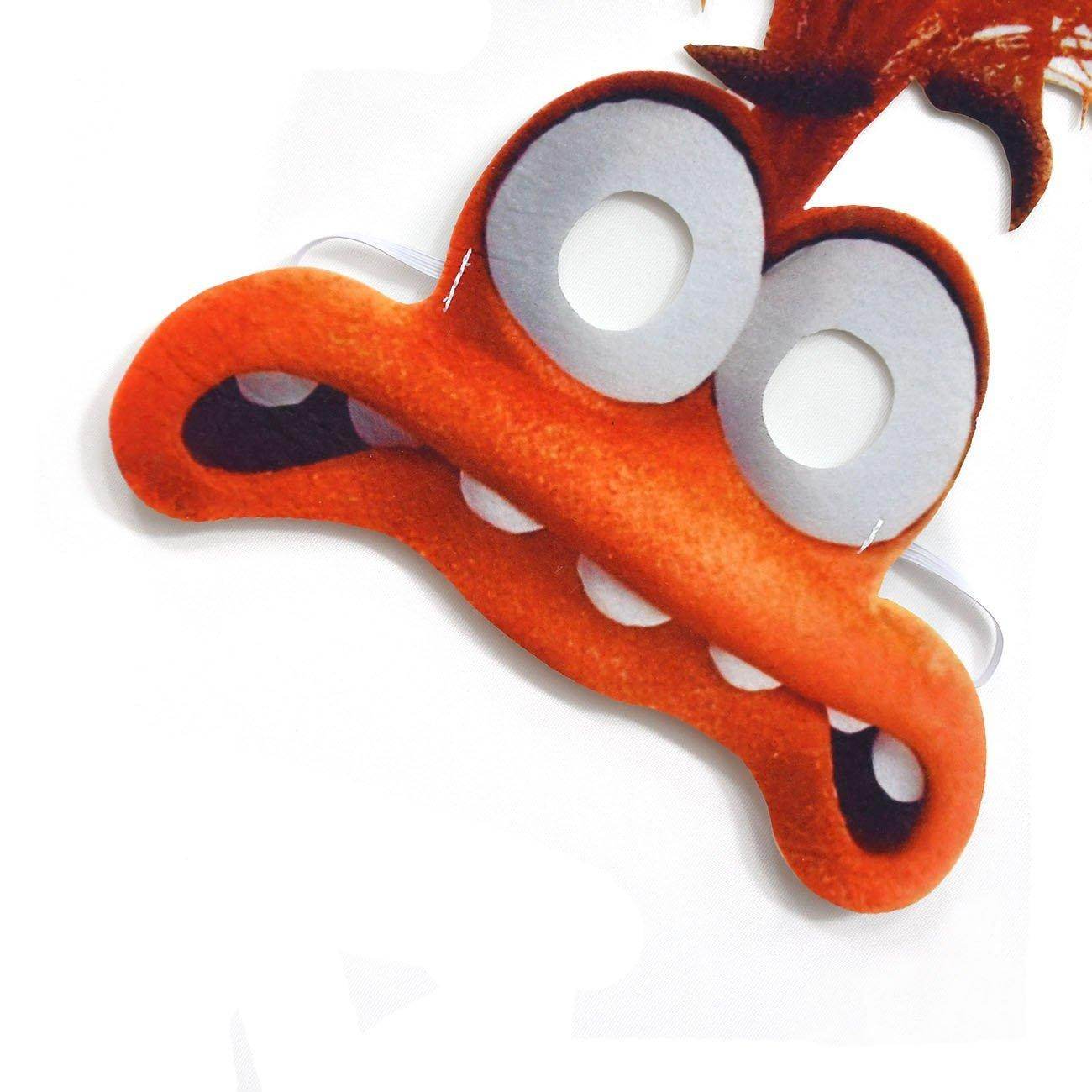 Kids' Inside Out Anxiety Kigurumi Cosplay Costume Bodysuit with Mask - zzcosplay