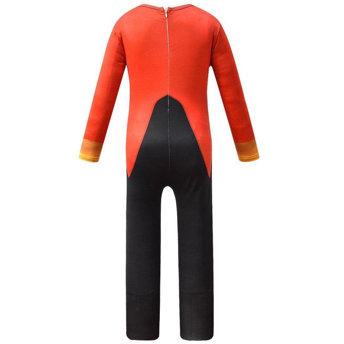 Kids Sonic The Hedgehog Dr. Eggman Cosplay Zentai Jumpuit Costume - zzcosplay