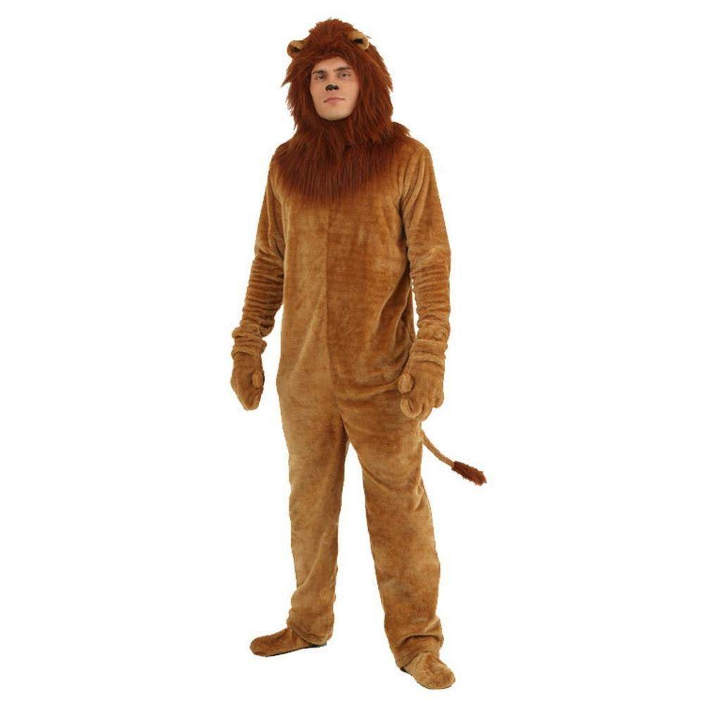 lion costume wizard of oz real animal party Cosplay Adult Kids Matching - zzcosplay