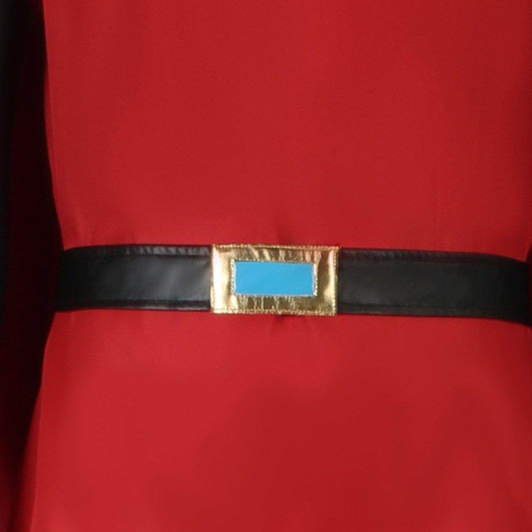 Lord Farquaad Halloween Cosplay Costume Shrek Red Robe Cape - zzcosplay