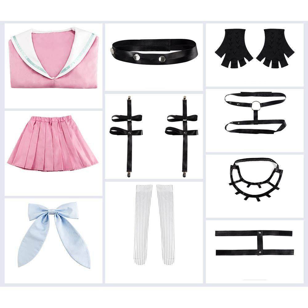 Miu Iruma Costumes for Girls Danganronpa V3: Killing Harmony Cos Halloween Anime Cosplay - zzcosplay