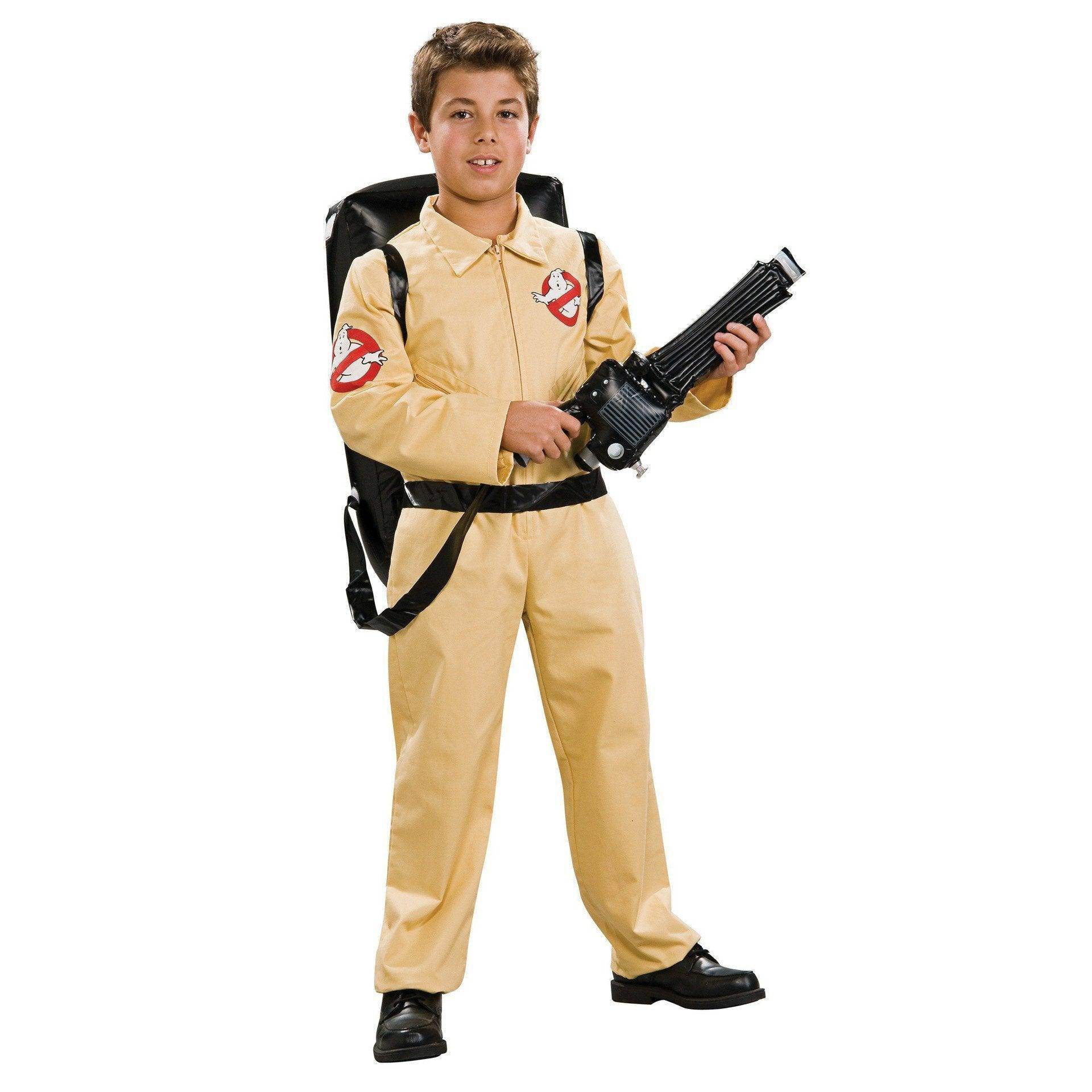 Movie Ghostbusters Costume Halloween Jumpsuit Carnival Suit Cosplay Kids - zzcosplay