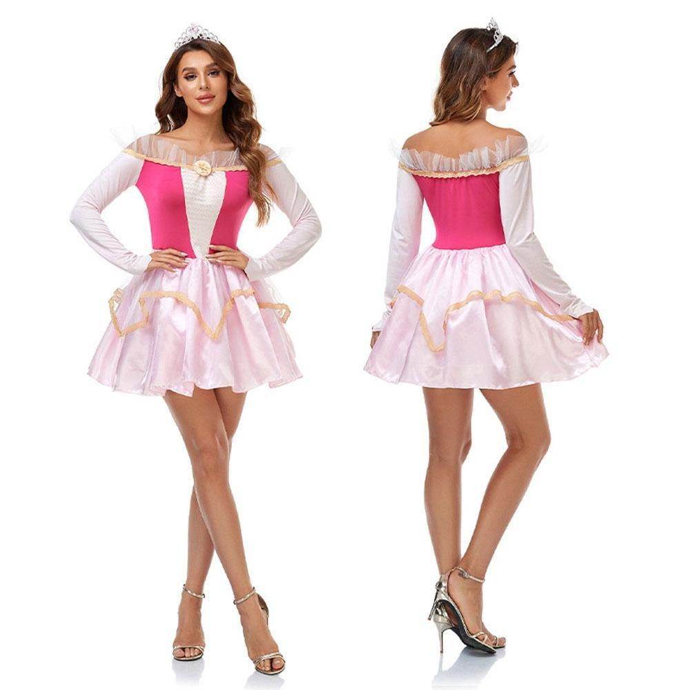 Naughty Napping Sleeping Beauty Aurora Princess Halloween Costume - zzcosplay