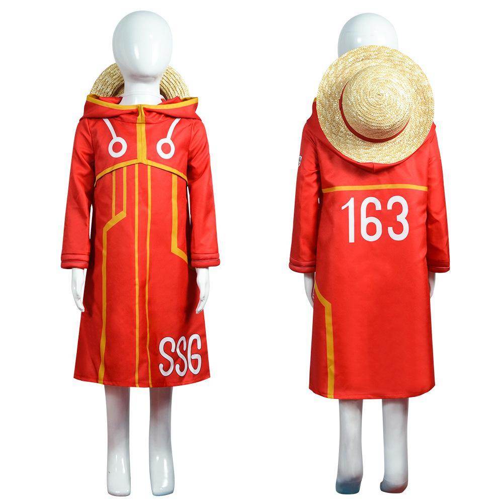 One Piece Egghead Arc 2024 Anime Monkey D. Luffy Costume Party Carnival Halloween Cosplay Full Set - zzcosplay