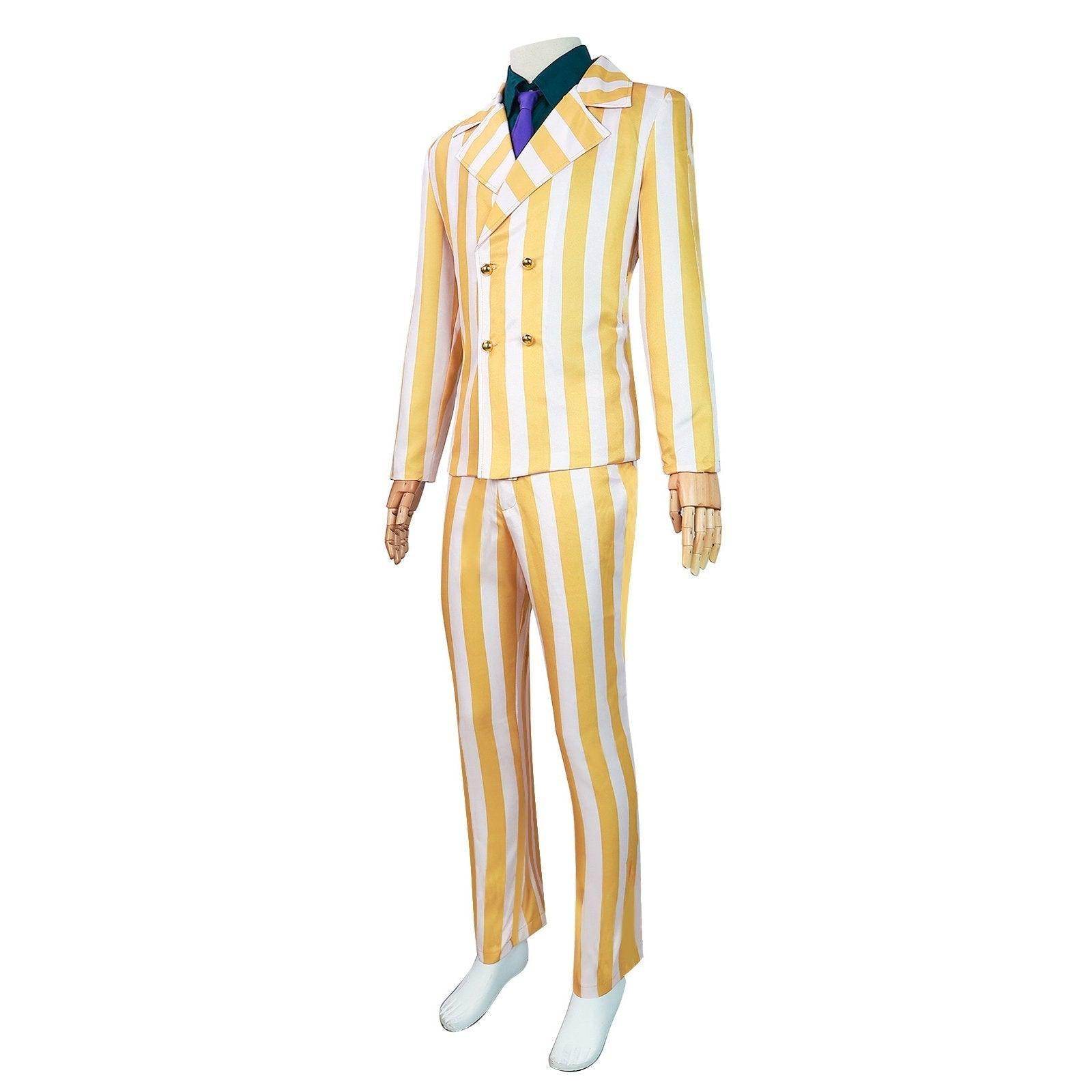 One Piece Wano Country Kizaru Costume Party Carnival Cosplay Full Set - zzcosplay