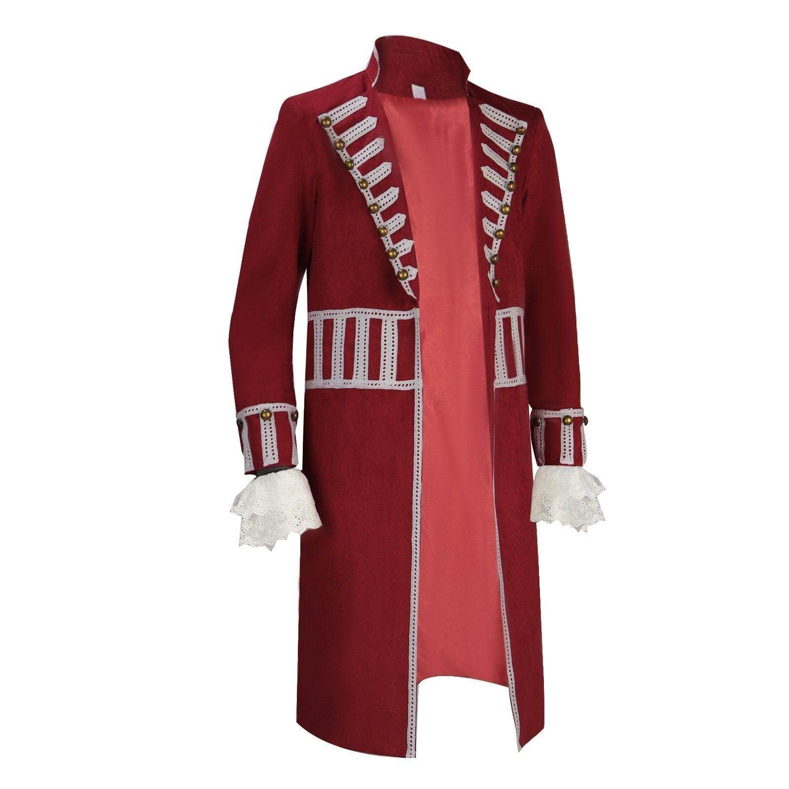 Peter Pan Pirate Captain Cosplay Costume Medieval King Outfit - zzcosplay