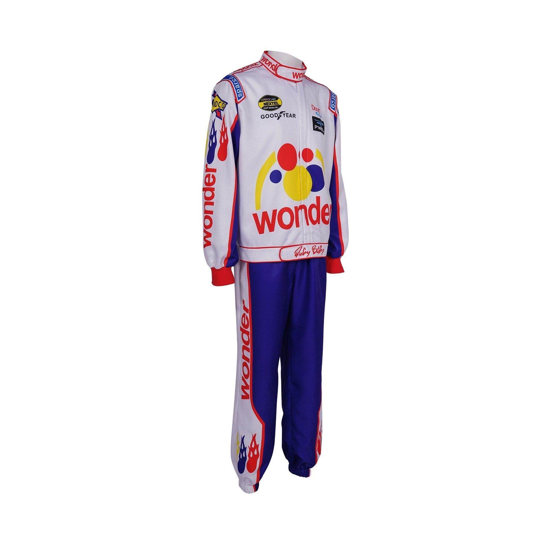 Ricky Bobby Nascar Cosplay Costume Talladega Nights Wonder Bread Racing Apparel - zzcosplay