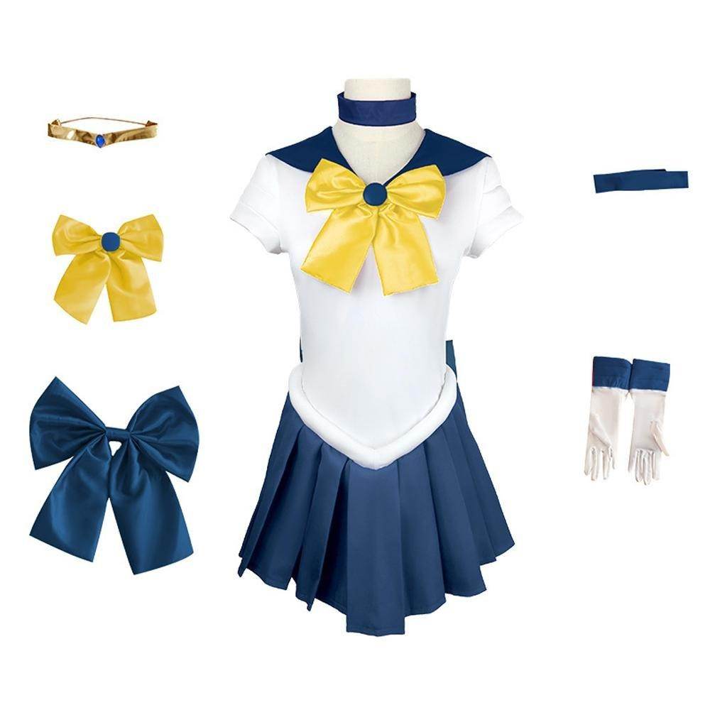 Sailor Moon Sailor Uranus Ten'ou Haruka Costume Uniform Cosplay Dress Halloween - zzcosplay