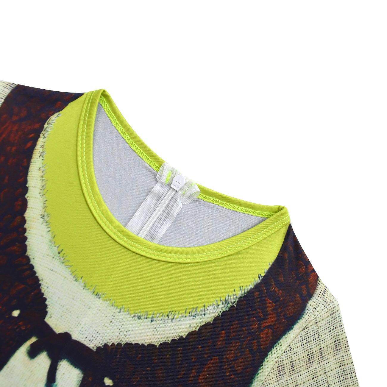 Shrek Costume Cosplay Jumpsuit with Mask Bag for Kids Halloween - zzcosplay