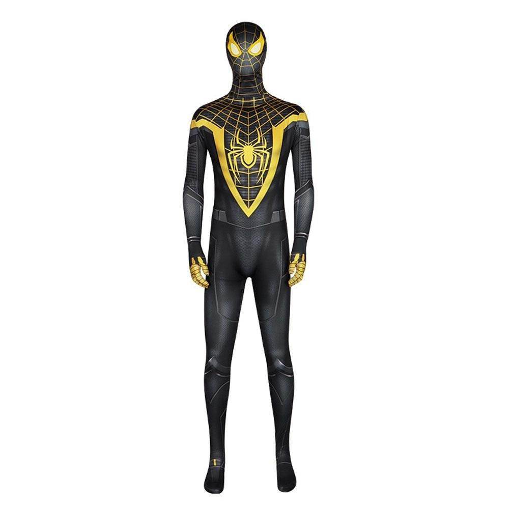 Spider-Man 2099 PS5 Comics Miles Morales Jumpsuit Halloween Cosplay Costume Bodysuit - zzcosplay