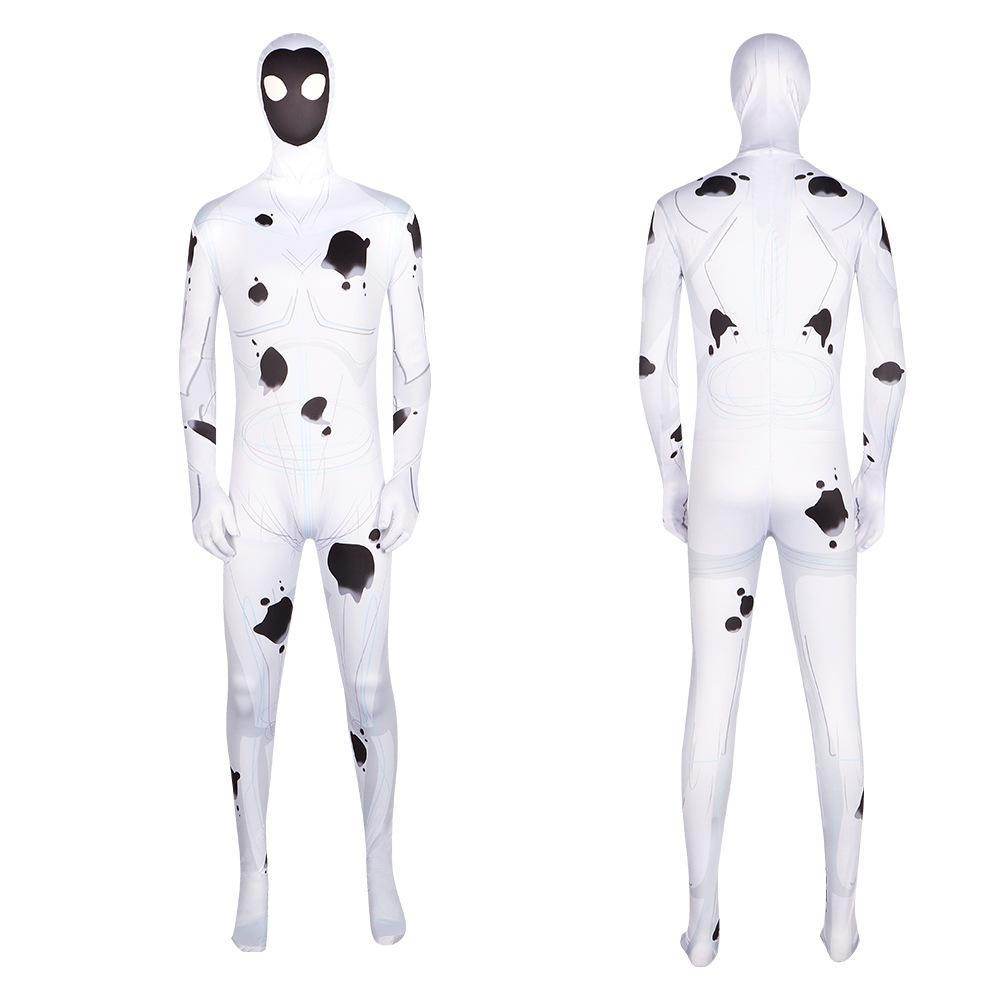 Spider-Man Across the Spider Verse Gwen Stacy Zentai Cosplay Costume Outfits Halloween Carnival Suit Adults - zzcosplay