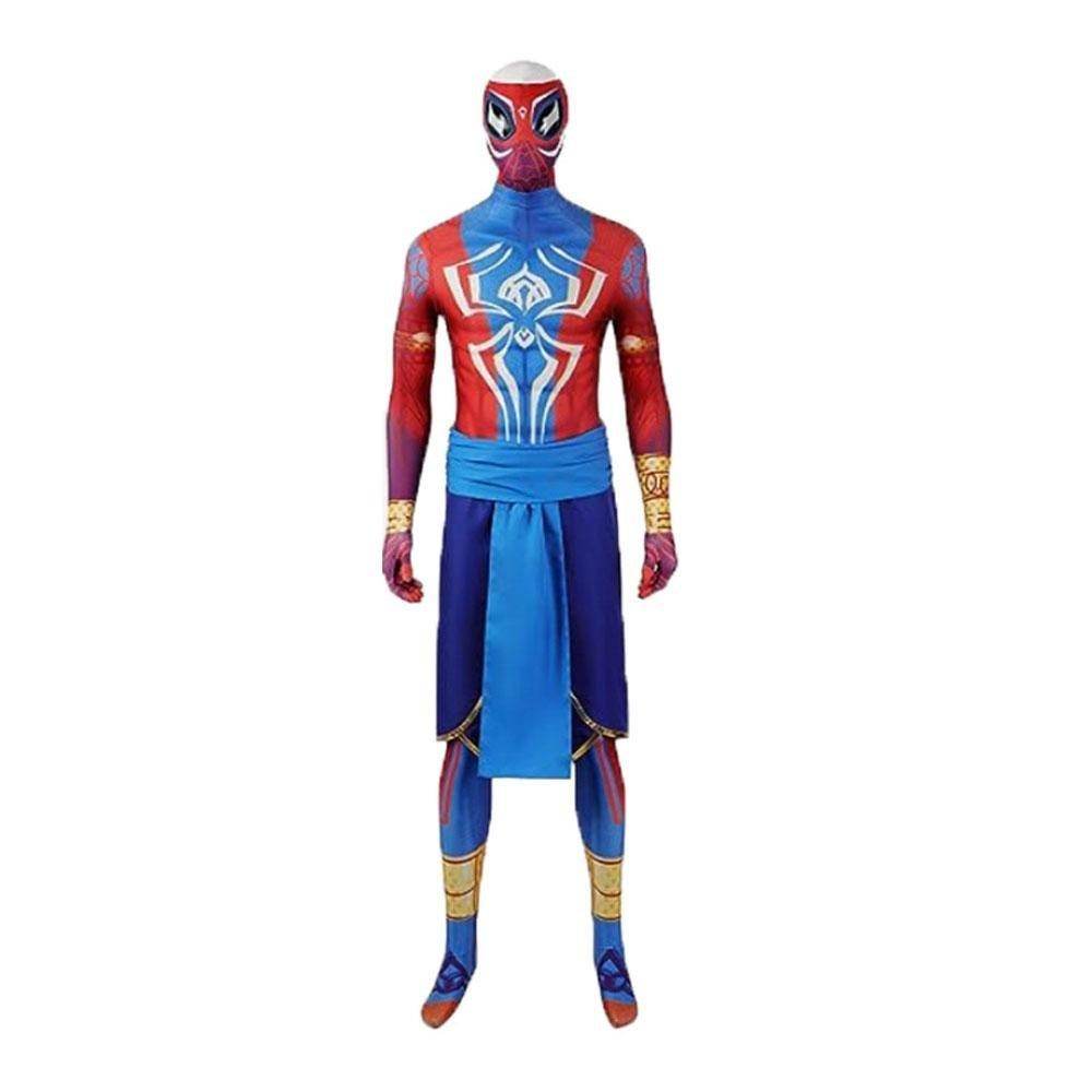 Spider-Man: Across The Spider-Verse India Pavitr Prabhakar Jumpsuit Cosplay Costume - zzcosplay