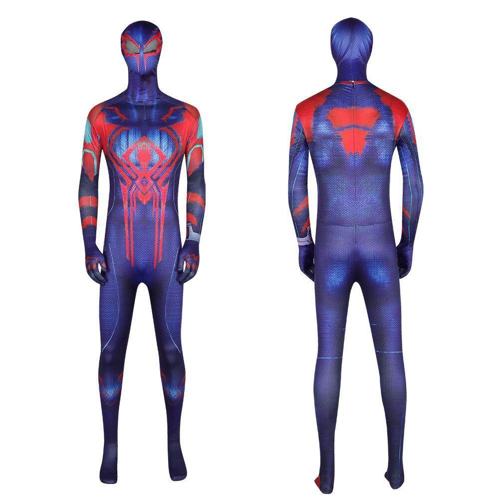 Spider Man Across the Spider Verse Miguel O'Hara Zentai Cosplay Costume Outfits Halloween Carnival Suit Adults - zzcosplay