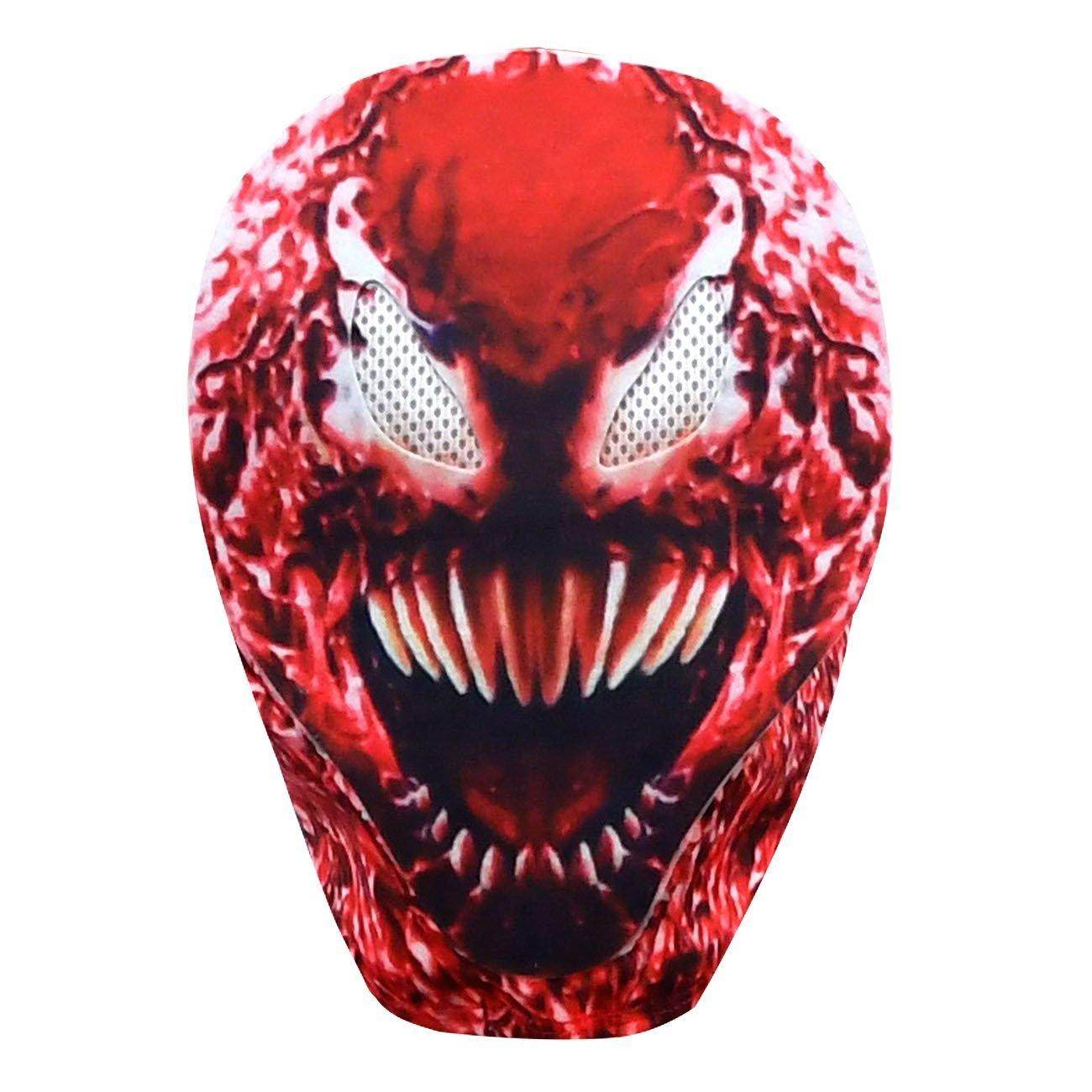 Spider-Man CARNAGE RED VENOM Costume For Kids Deluxe Zentai Cosplay Jumpsuits With Head Mask Halloween - zzcosplay