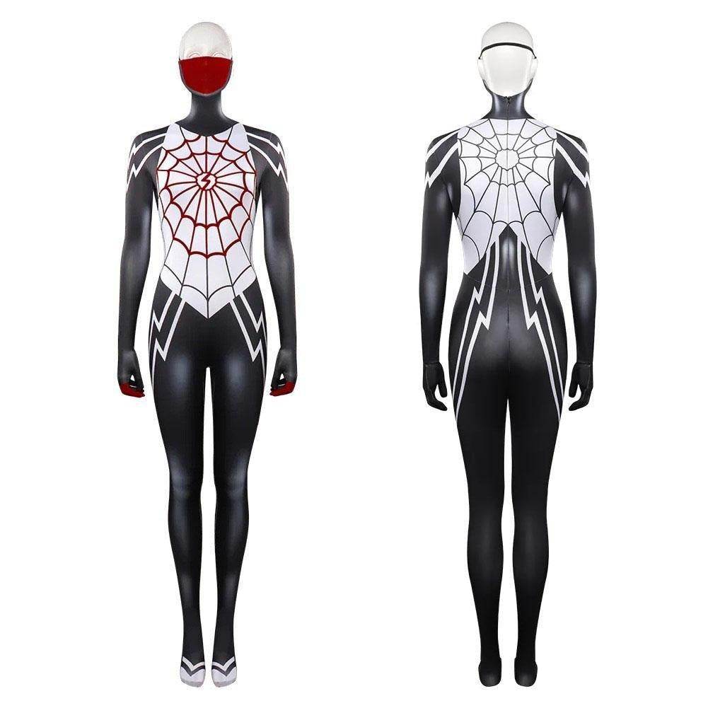 Spider-Man Cindy Moon Women Zentai Bodysuit Costume - zzcosplay