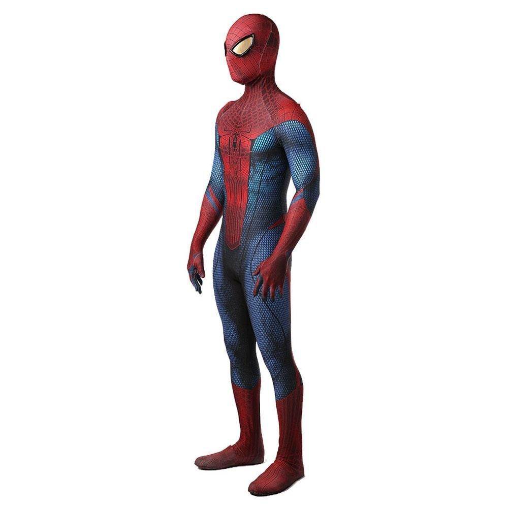Spider-Man Peter B Parker Cosplay Costume Full Set Zentai Jumpsuit - zzcosplay