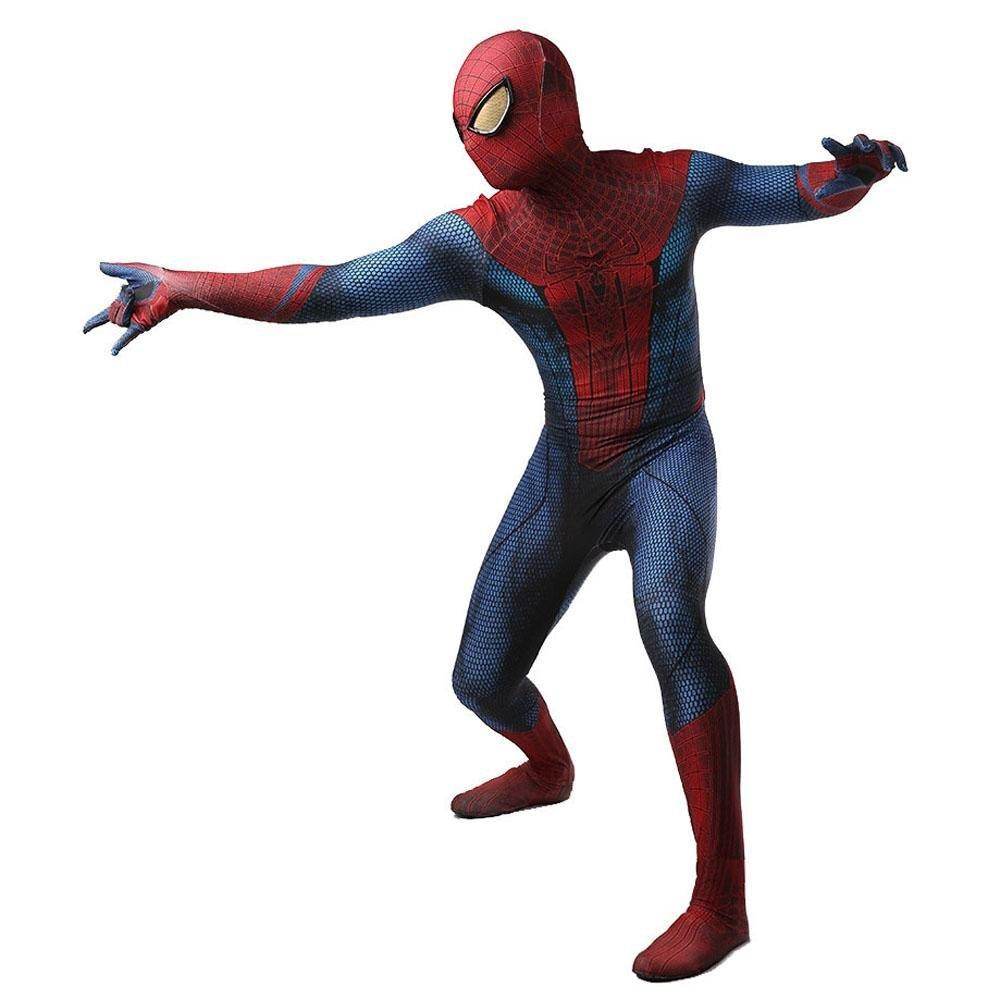 Spider-Man Peter B Parker Cosplay Costume Full Set Zentai Jumpsuit - zzcosplay