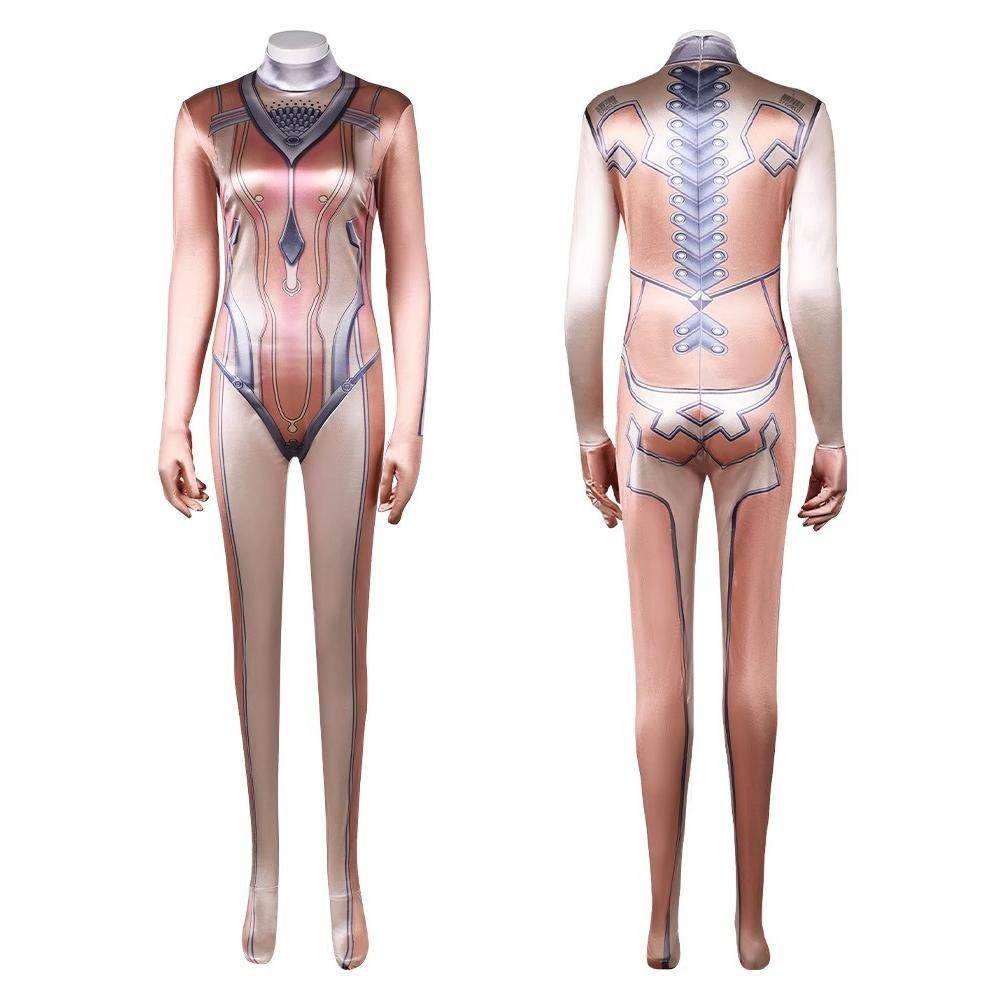 Stellar Blade Eve Costume Women Cosplay Jumpsuit Bodysuit Halloween - zzcosplay