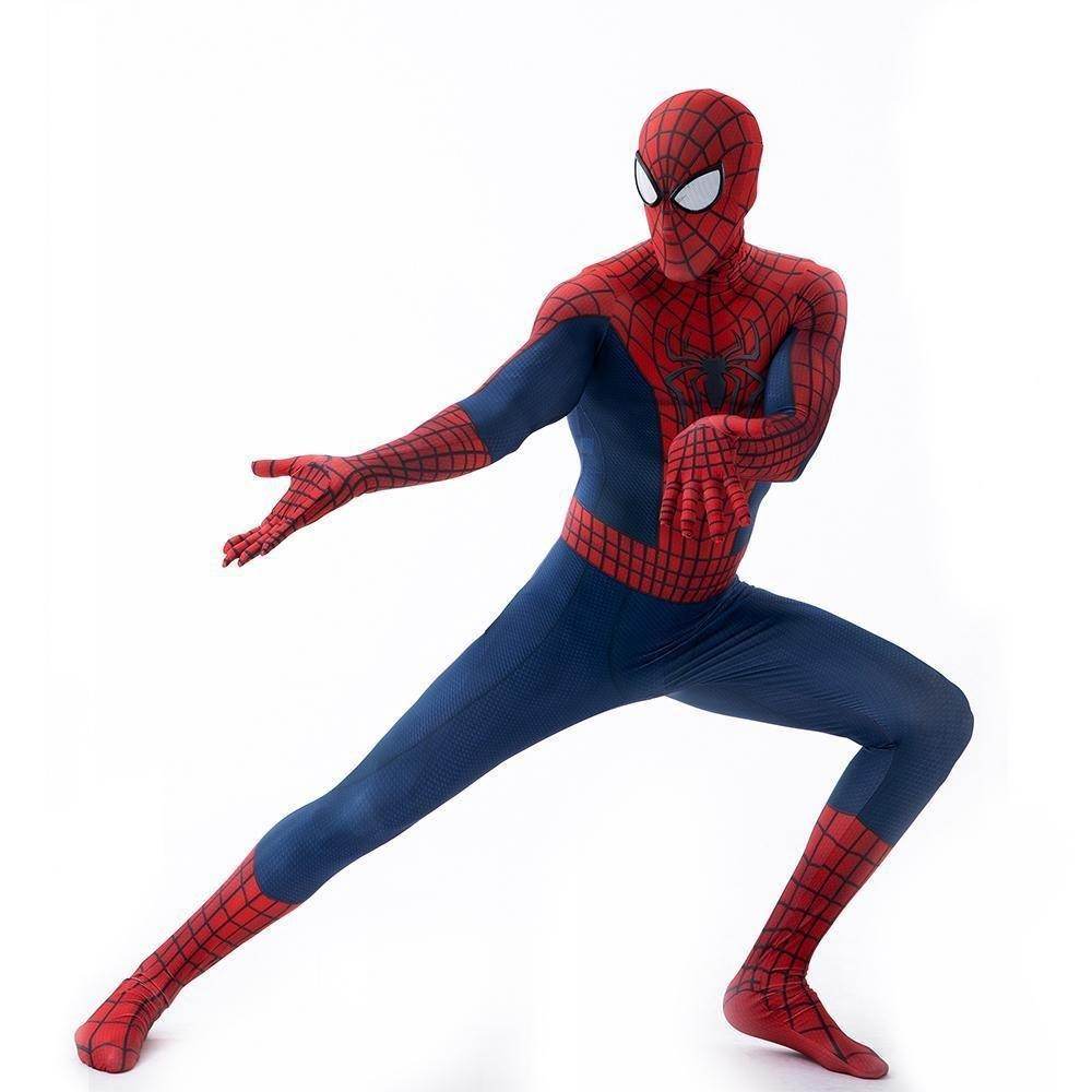 The Amazing Spider-Man Peter B Parker Costume Cosplay Jumpsuit Halloween Zentai For Adult Kids - zzcosplay