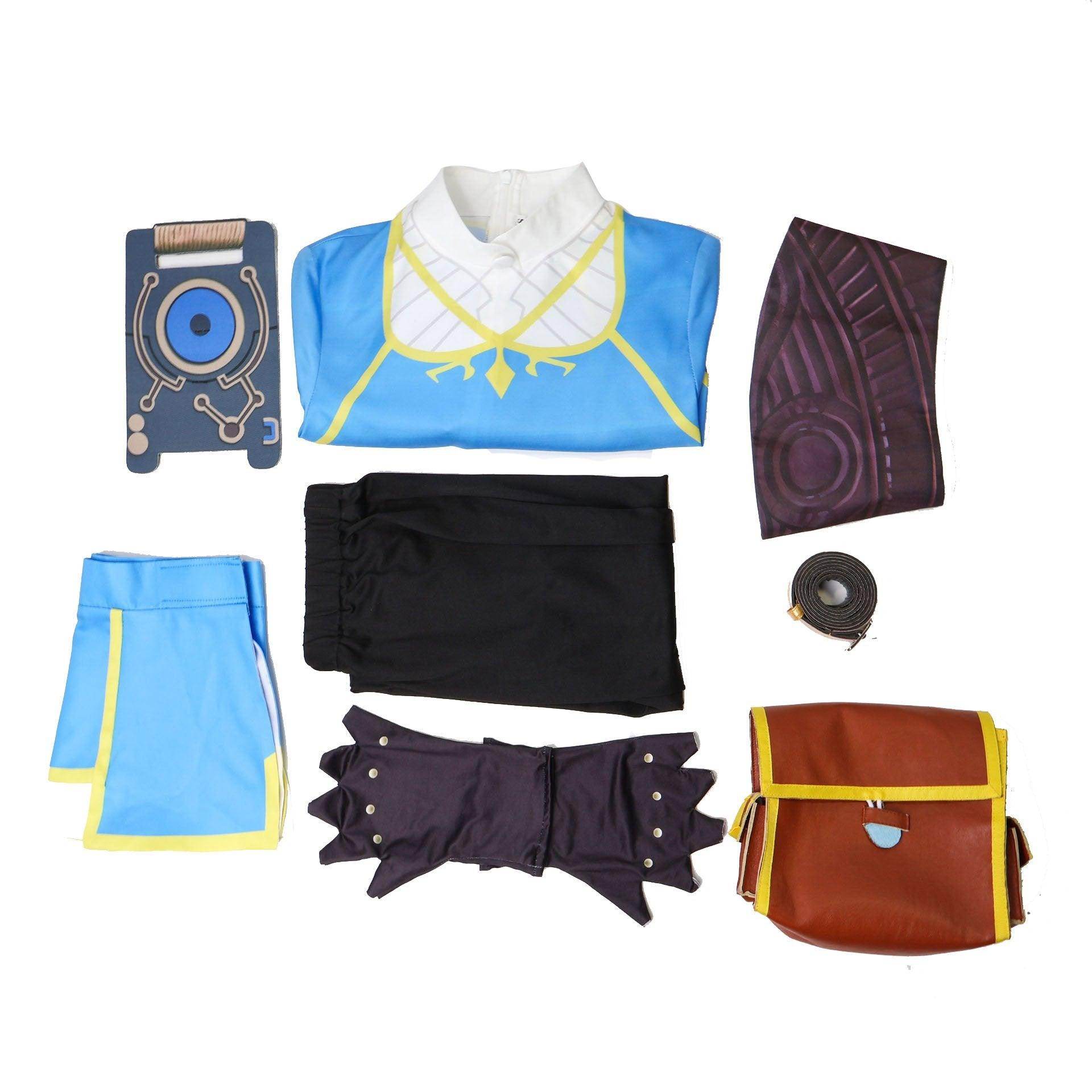 The Legend of Zelda Breath of the Wild Princess Zelda Halloween Cosplay Costume Outfits Carnival Suit Adults - zzcosplay